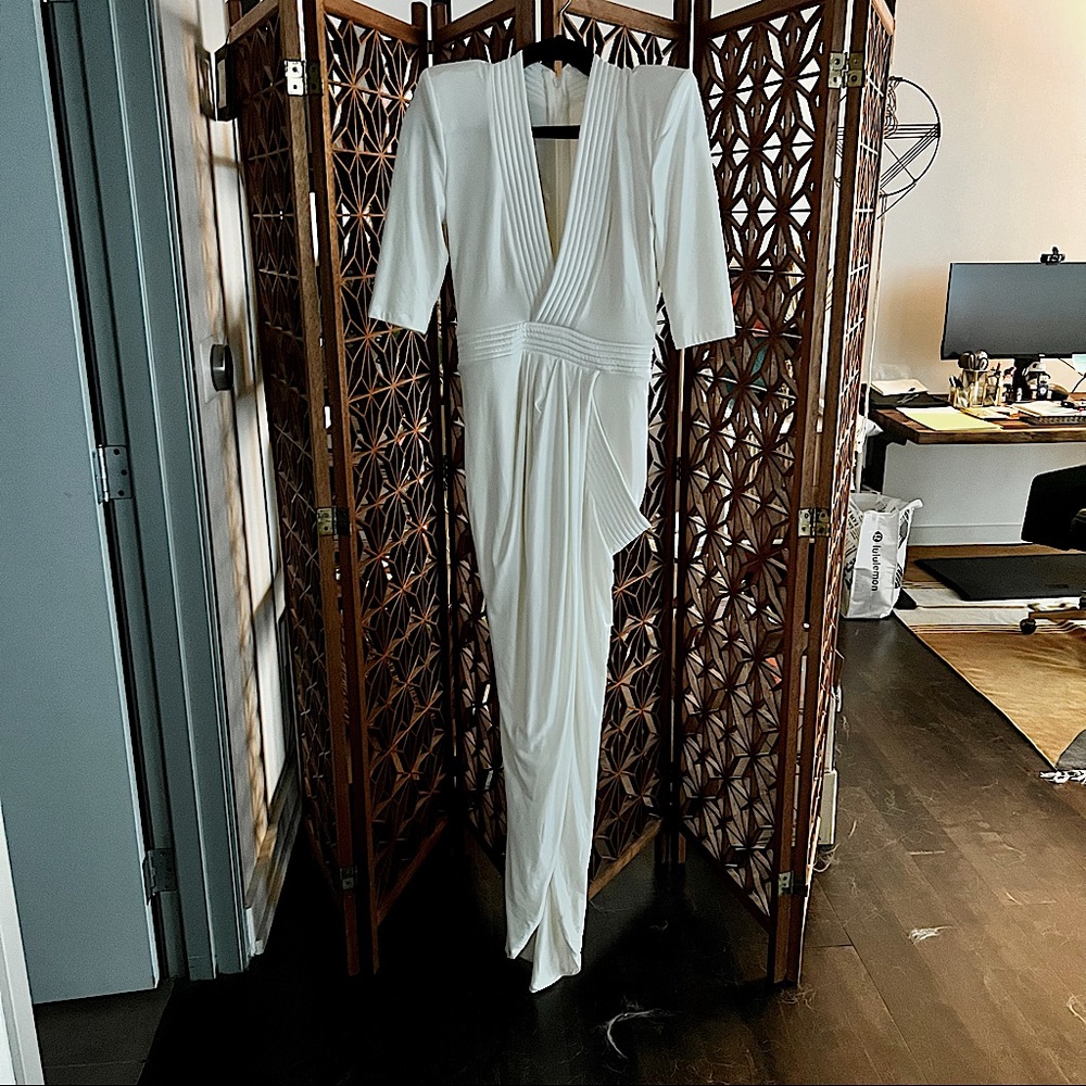 Zhivago Eye of Horus Gown in White- M